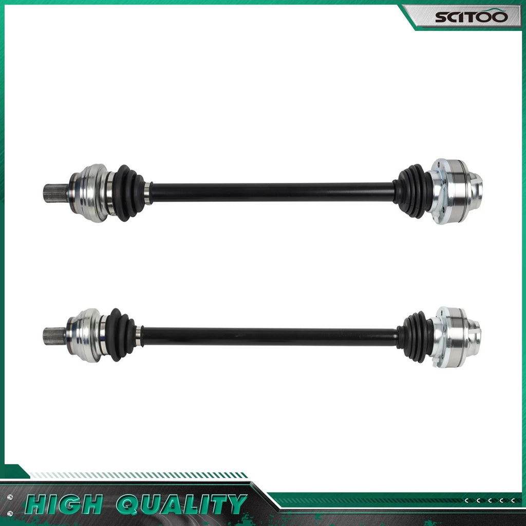 2X Rear CV Axle Assembly for Audi Q3 TT Quattro Volkswagen Tiguan Arteon 2.0L