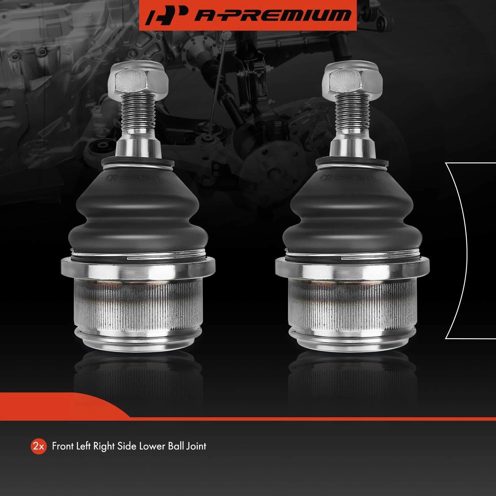 2X Front Lower Ball Joint for Jeep Grand Cherokee (2005-2010)