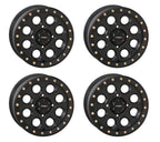 Set of 4 Beadlock Wheels 15x7 for Can-Am Maverick X3 (2017–2023) 4/137 Black