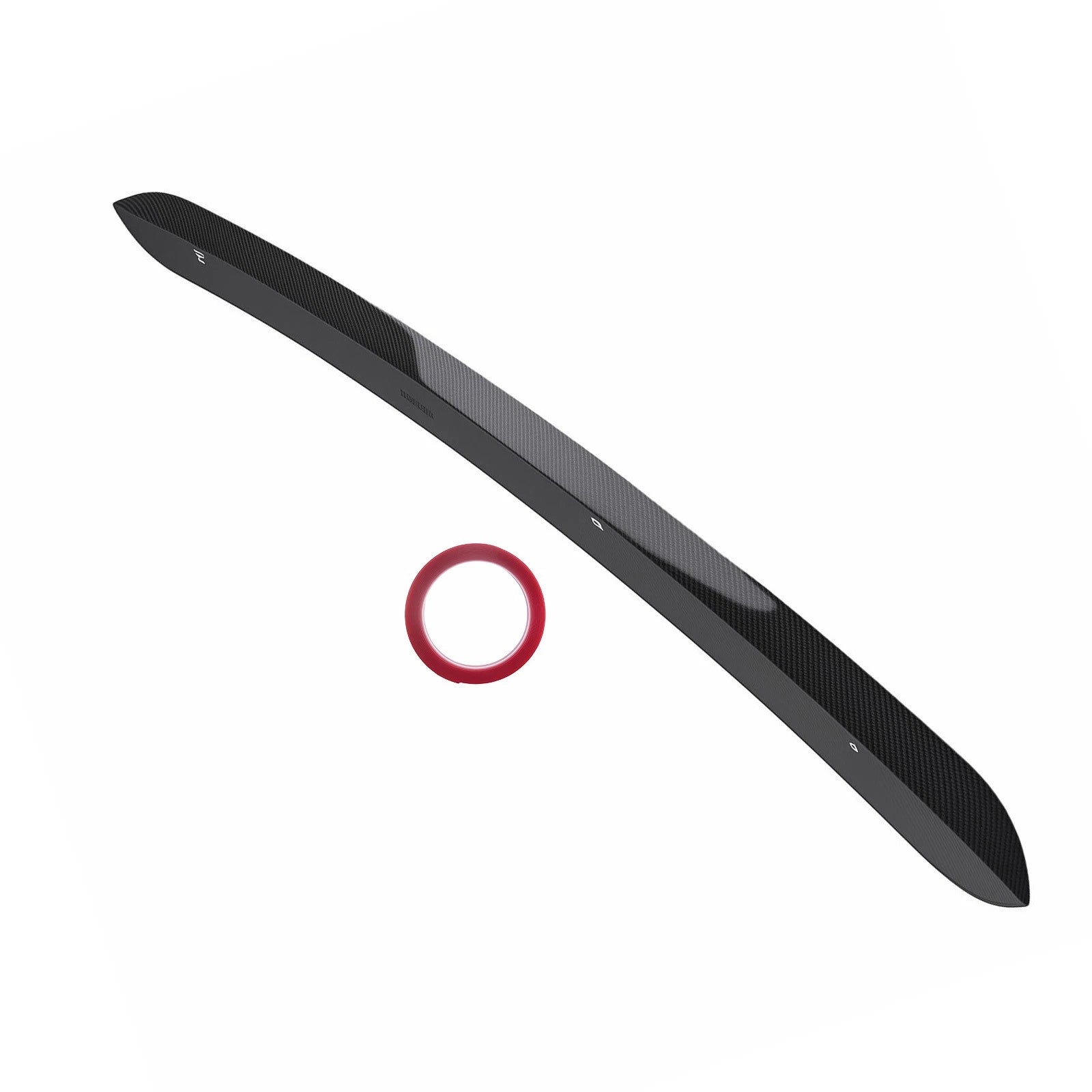 Carbon Black Roof Spoiler for Dodge Charger (2011–2023) ABS Direct Fit