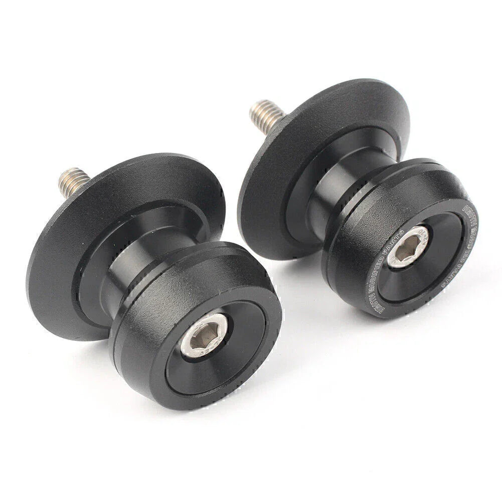 6mm Black Swing Arm Spool Slider for Yamaha YZF R1 R3 R6 MT-09 MT-10