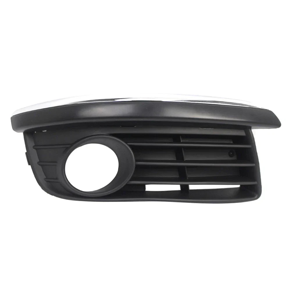 Right Front Bumper Fog Light Cover w/ Chrome Trim for VW Jetta (2006-2010)