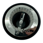 Air Cleaner Assembly Short Louvered Black for 1 and 2 Barrel Carb (2–5/16) (2–5/16)