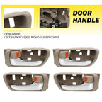 Set of 4 Interior Door Handles for Toyota Camry (2002–2006) Beige