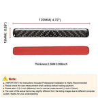 Set of 4 Carbon Fiber Door Edge Protection Guards