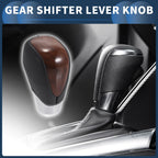 Automatic Gear Shifter Knob for Toyota Alphard 200 Series (2015–2020) Faux Leather Brown