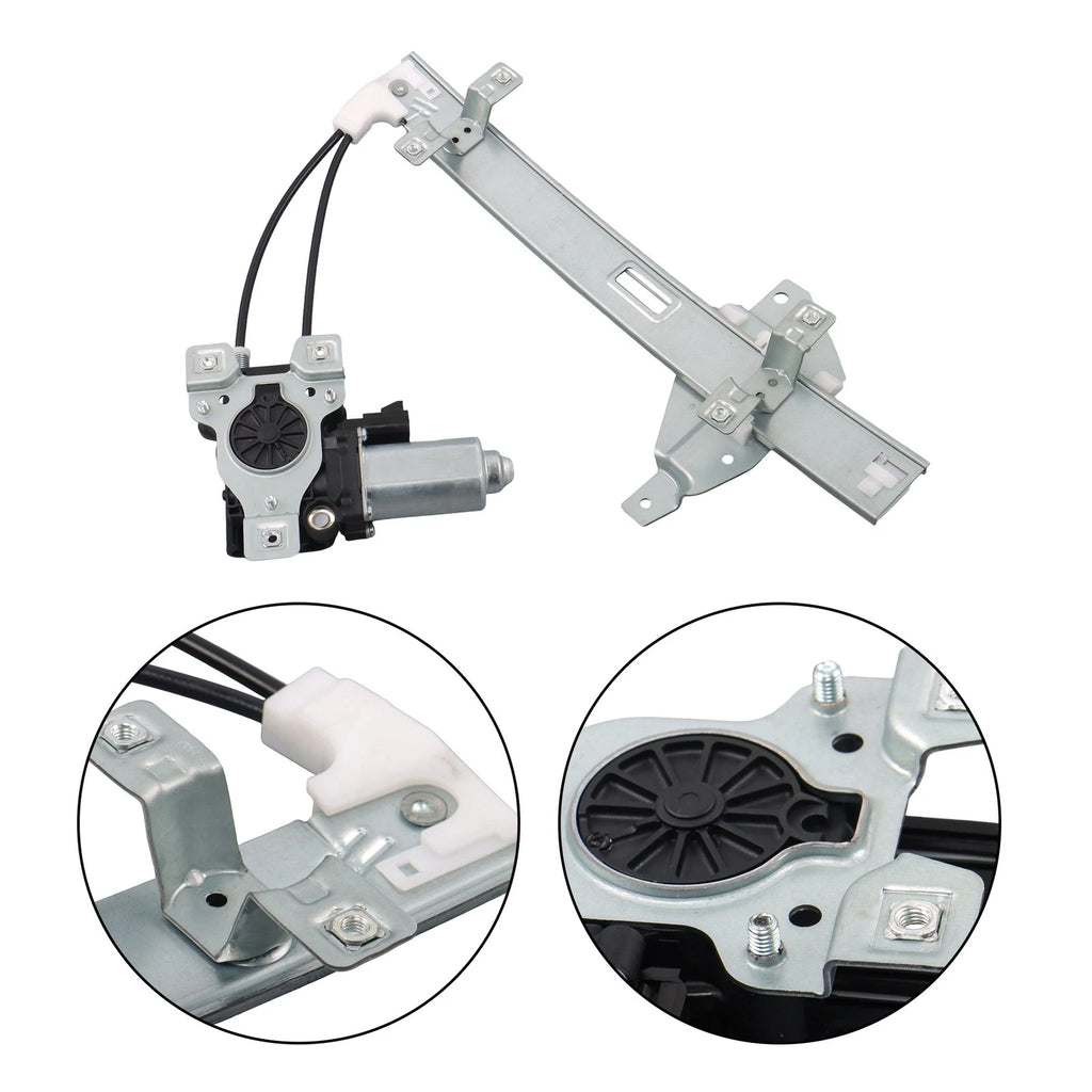 Rear Right Power Window Regulator w/ Motor for Pontiac Grand Prix (1997–2003) 741-837