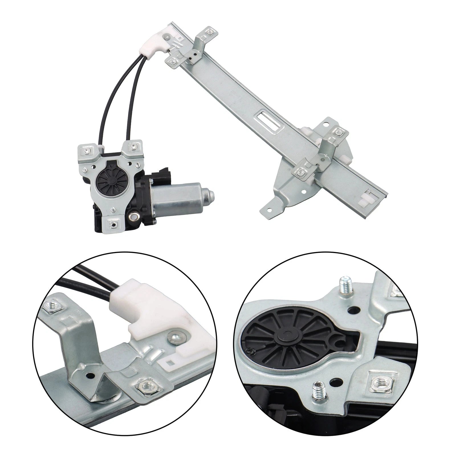 Rear Right Power Window Regulator w/ Motor for Pontiac Grand Prix (1997–2003) 741-837