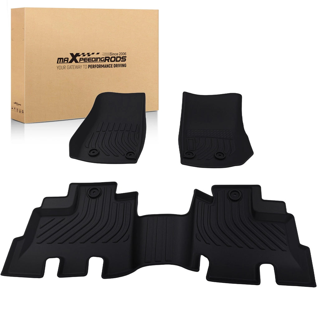 All-Weather Floor Mats Liner for Jeep Wrangler Unlimited (2014–2017) TPE