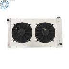 4 Row Radiator with Shroud Fan for Chevy C/K C10 C20 C30 (1967–1972)