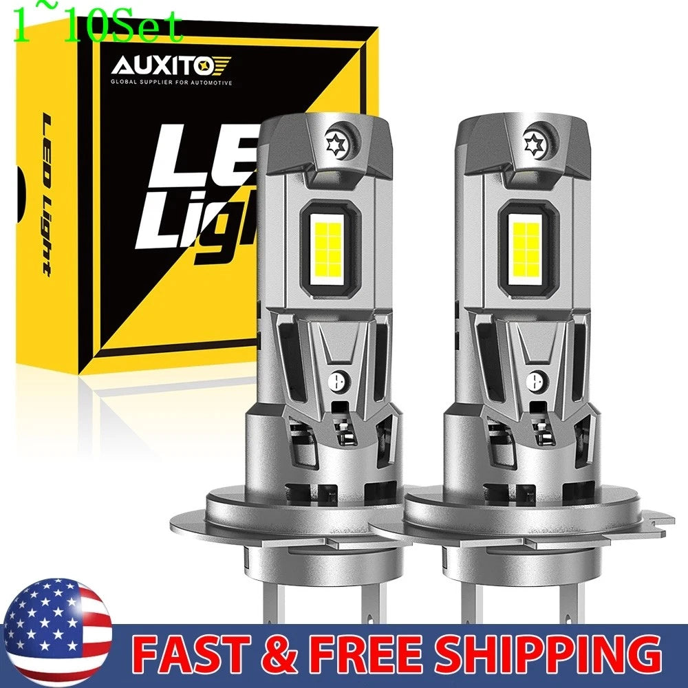 H7 LED Headlight Bulbs Conversion Kit for