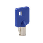 Uncut Blade Blank Ignition Key Blue for Harley Touring Dyna Softail