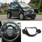 Steering Covers Aggressive Styling with Carbon Fiber Look for Smart Cars