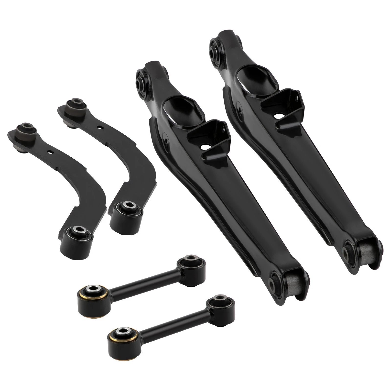 Set of 6 Rear Upper Lower Control Arms for Jeep Compass Patriot (2007–2017)
