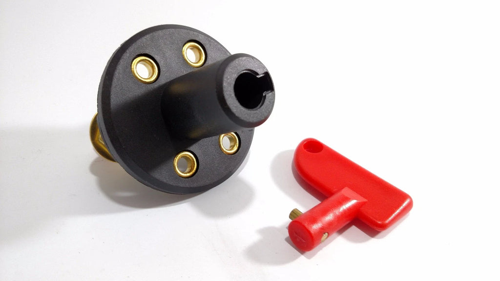 Battery Disconnect Cut Off Kill Switch with Key for Truck (Universal)