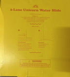 2-Lane Unicorn Water Slide for Sun Squad (18 FT)