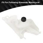 Coolant Reservoir Tank & Gasket Cap for Kawasaki ER-6N ER650C (2009–2011)