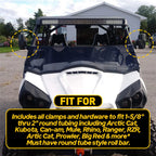 Set of 2 Rear View Side Mirrors for Polaris Ranger RZR XP (2008–2023)