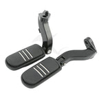 Passenger Foot Pegs Pedals Bracket for Harley Touring Road Glide (1993–2025)