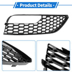 1pc Fog Light Grill for Audi A3 (2012–2016) No. 8V3807682 Black