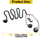 Set of 2 Tail Light Wiring Harness for Chevy Silverado GMC Sierra