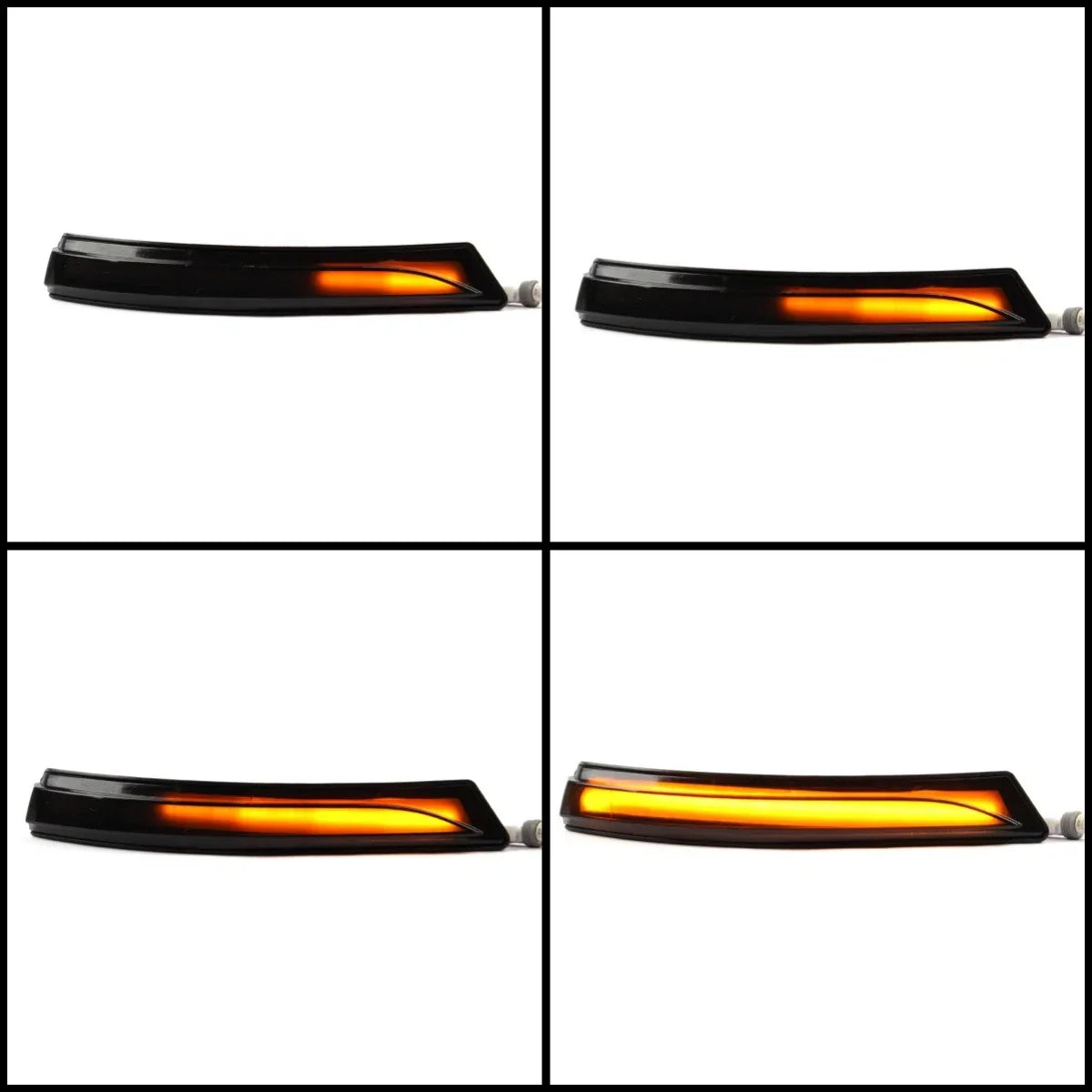 2Pcs LED Side Mirror Turn Signal Lights for Hyundai Elantra AD (2016–2022)
