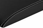 Leather Console Lid Armrest Cover for Ford Flex (2009–2019) White Stitch