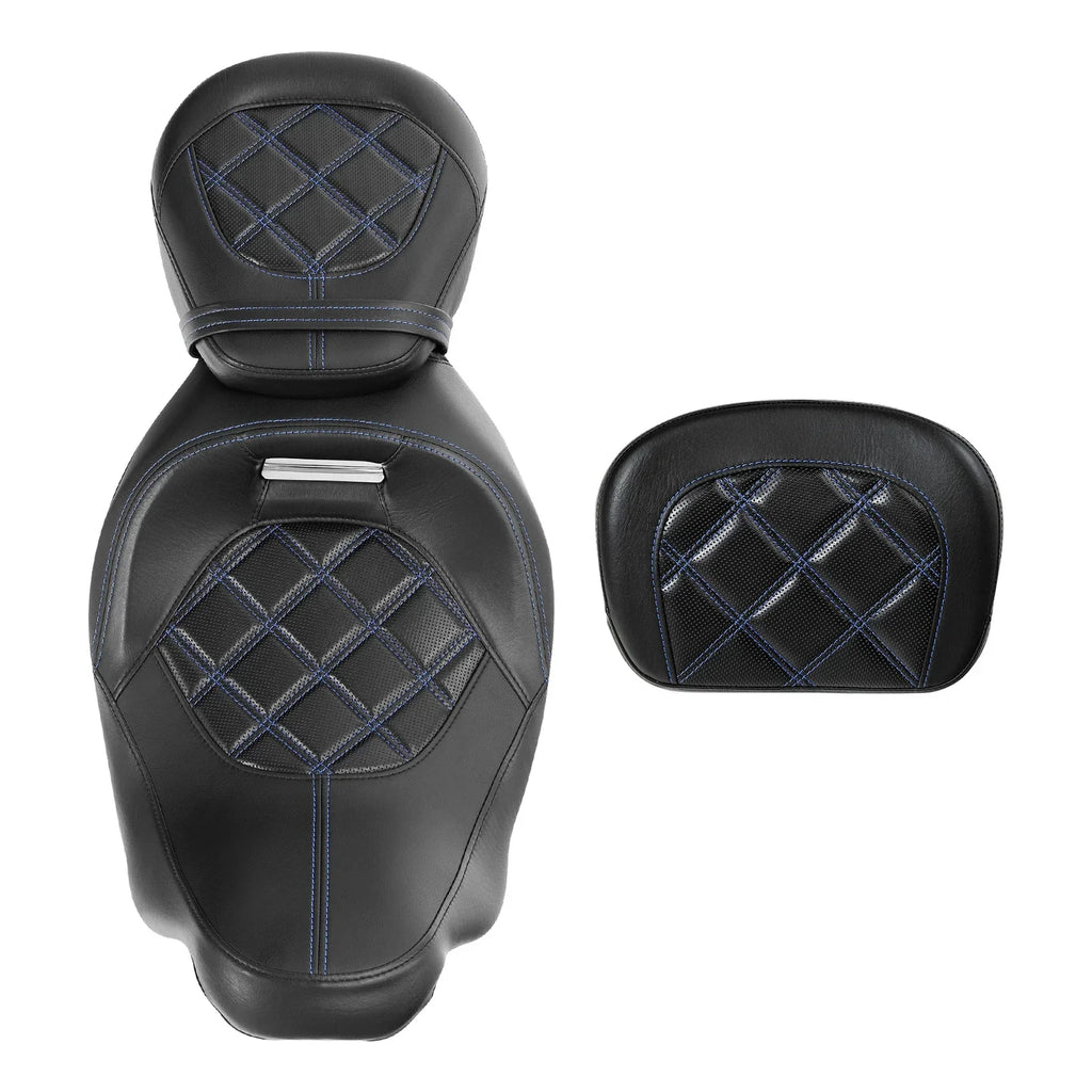 Sissy Bar Backrest Pad for Harley Touring 2009-2023 ( Seats)