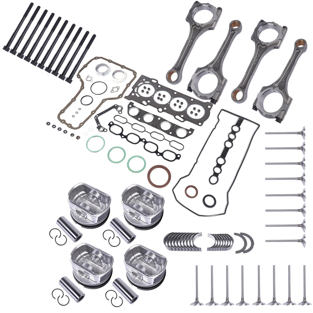 Engine Rebuild Kit for Toyota Celica Corolla Matrix (1998-2008) 1.8L 1ZZFE