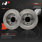 Front Side Disc Brake Rotors for Mitsubishi Mirage (2014-2015)