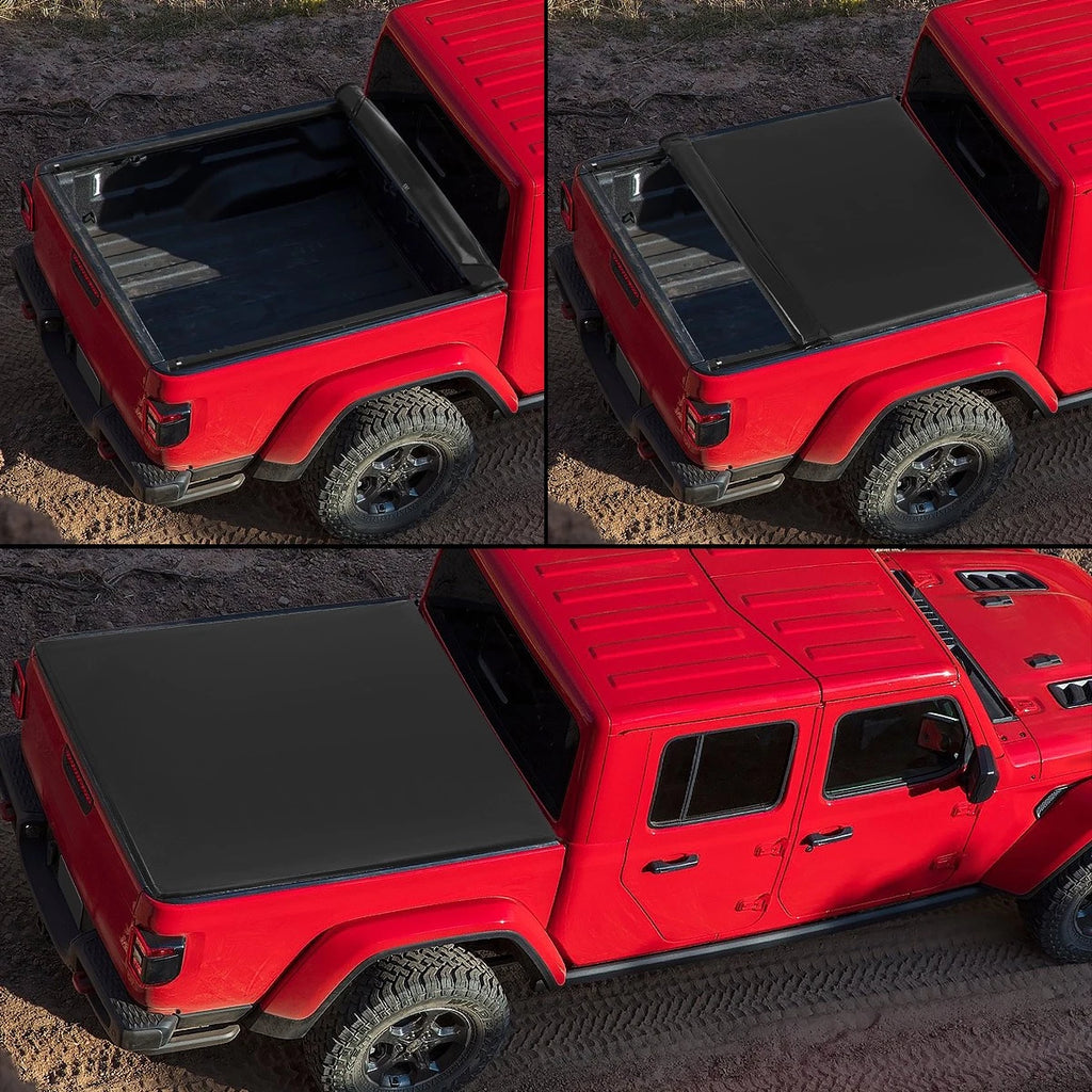 Soft Top Roll Up Tonneau Cover for Jeep Gladiator JT (2020–2023)