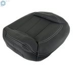 Set of 2 Front Seat Covers for Mercedes Benz ML350 ML550 (2012–2015) Black Leather