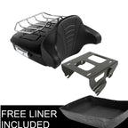 Chopped Trunk Pad Rack for Harley Touring Glide (2014–2026)