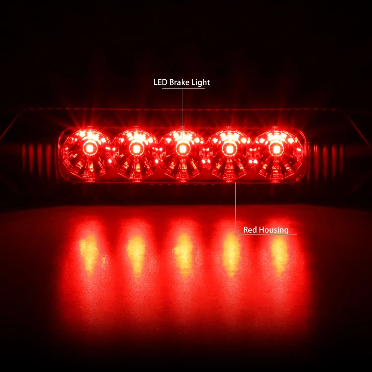 Full LED 3rd Tail Brake Light for Nissan Cube (2009–2014)