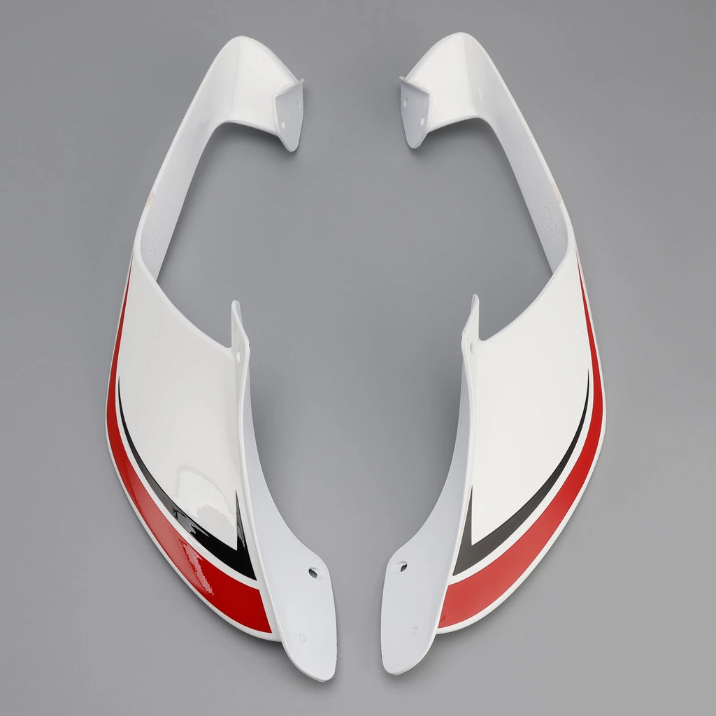Front Side Winglets for Yamaha YZF R1 R1M (2021–2024) White Red