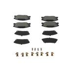 Set of 4 Genuine OEM Mopar Front Disc Brake Pads for Dodge Charger (2014–2022)