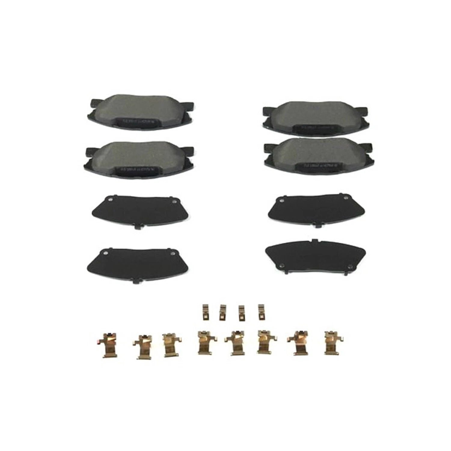 Set of 4 Genuine OEM Mopar Front Disc Brake Pads for Dodge Charger (2014–2022)