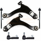 Set of 6 Front Lower Control Arms & Tie Rods for Dodge Neon (2000–2005)