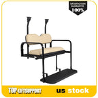 Buff Rear Flip Seat Kit for Club Car Precedent Golf Cart (2004–Present)