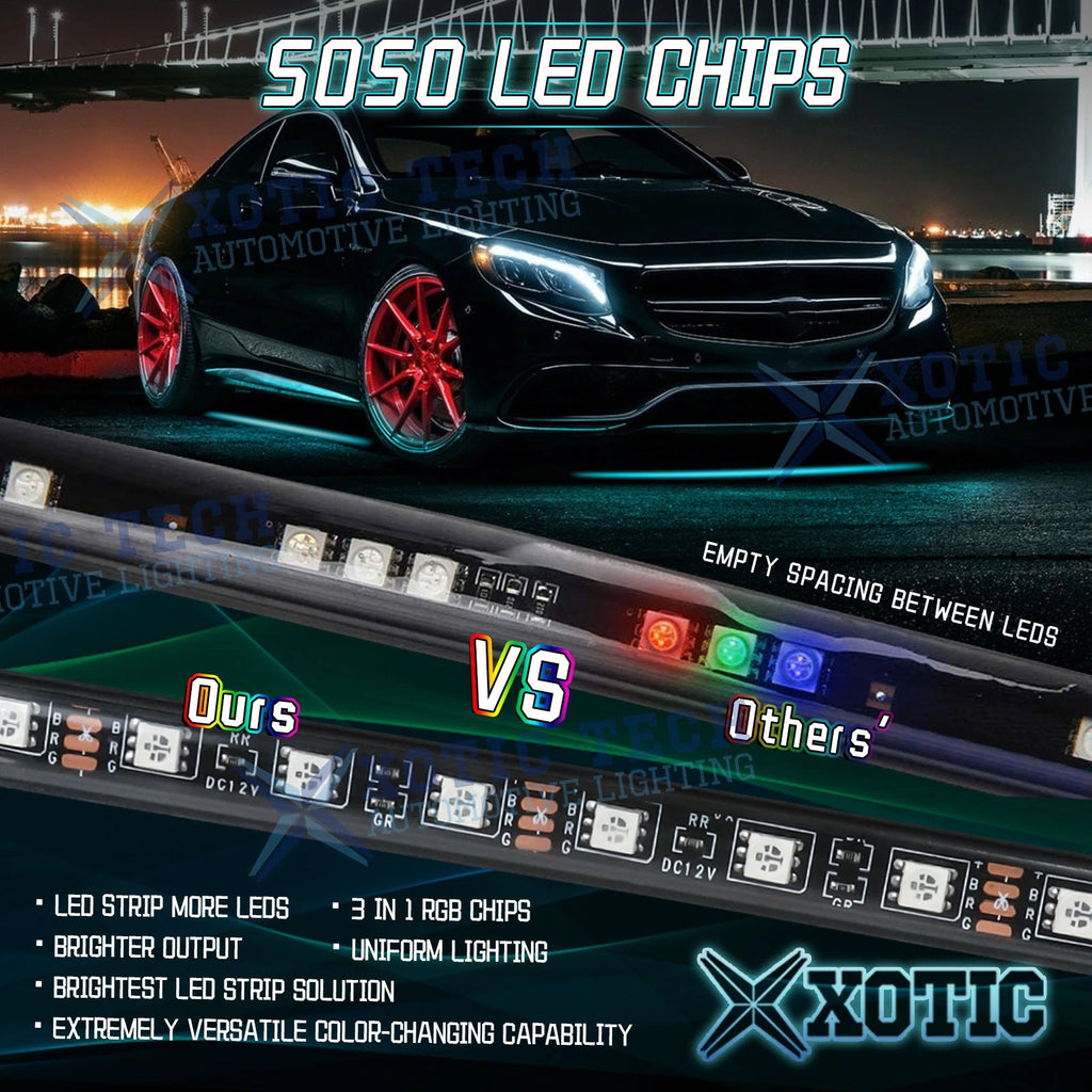 JDM RGB LED Underbody Neon Light for Car (Chassis Atmosphere) 2019-2024