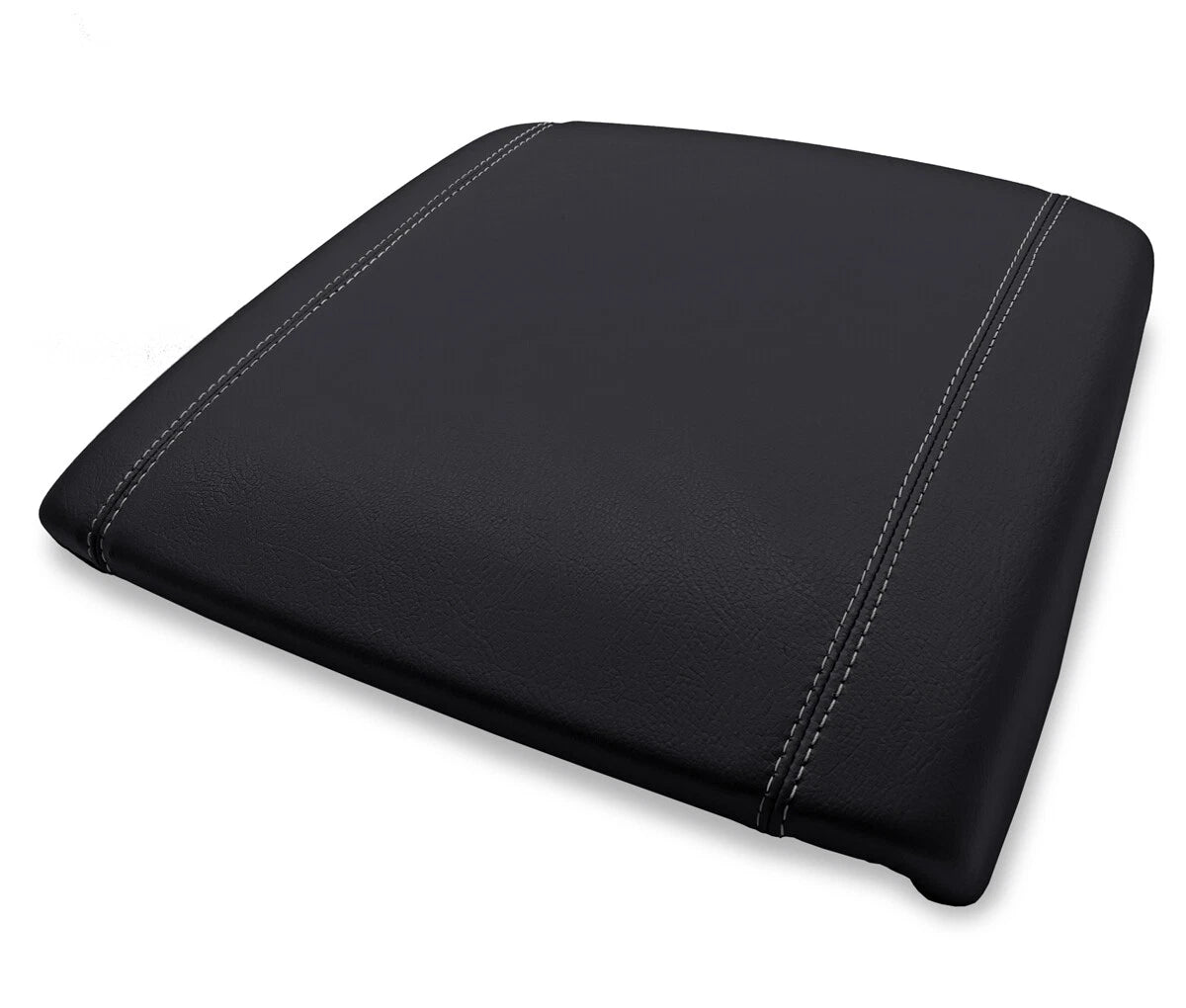 Center Console Lid Armrest Cover for Dodge Ram (2019–2020) Gray Stitch