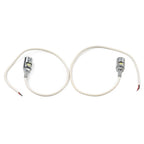 2X Chrome License Plate Light for Universal Fit (12V)