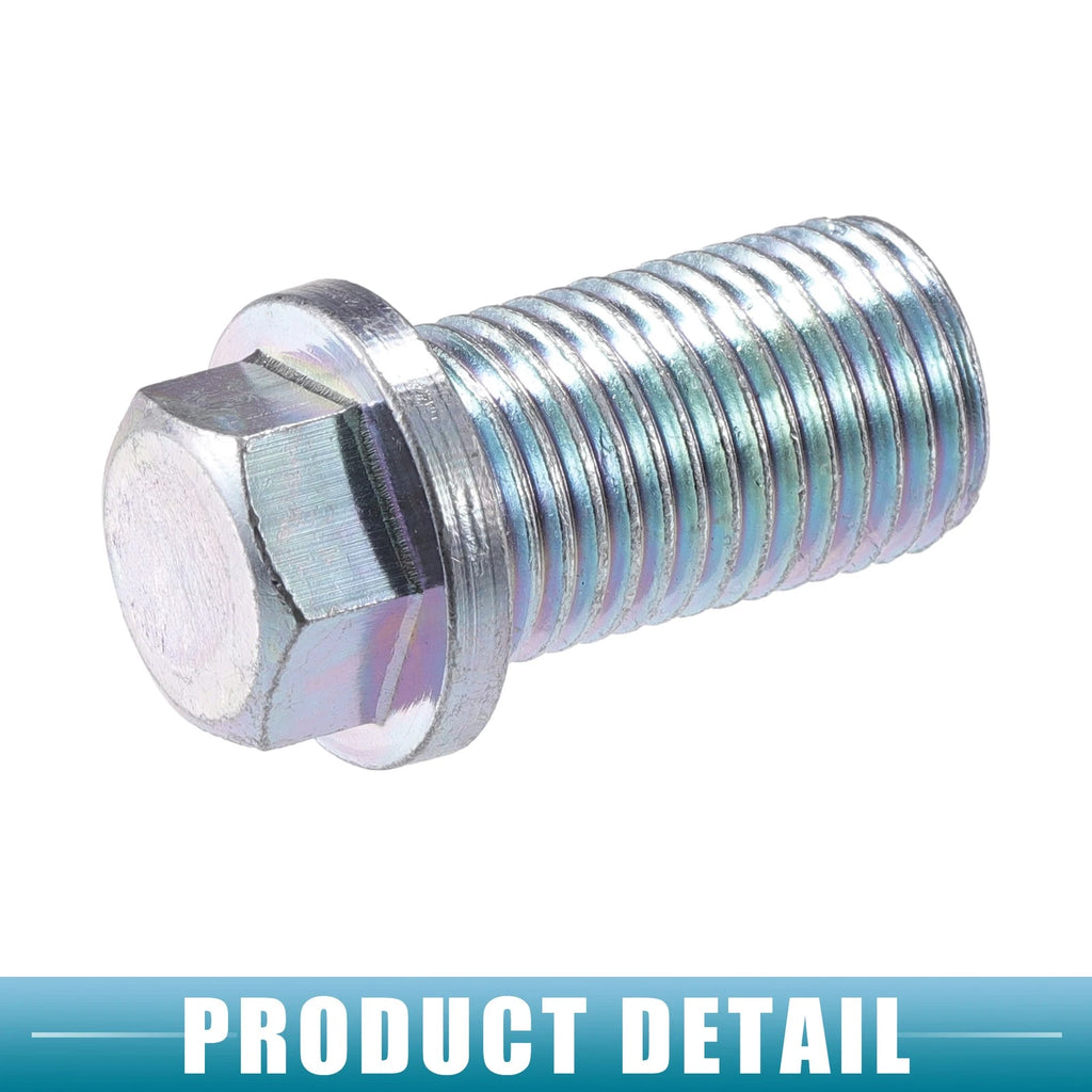 Oil Drain Plug No. 1119970330 for Mercedes-Benz 190D (1984–1989) Silver Tone