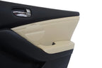 Front Door Panel Insert for Nissan Altima (2007–2012) Beige Synthetic Leather