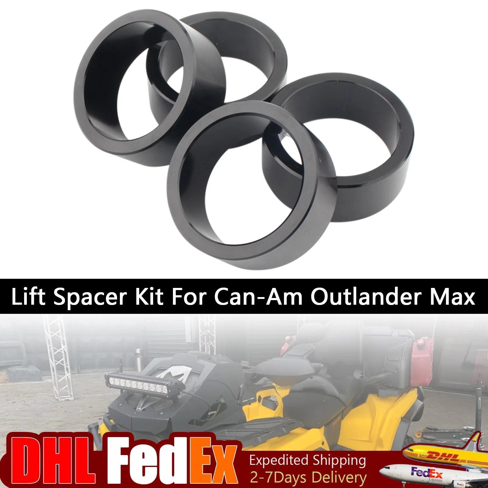Lift Spacer Kit for Can-Am Outlander Max 1000/1000R/400/500/570/650/800/850 (2013–2023)