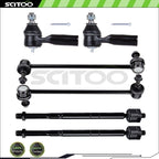 Front Tie Rod End & Sway Bar End Link for Ford Escape Mercury Mariner (2008–2009)