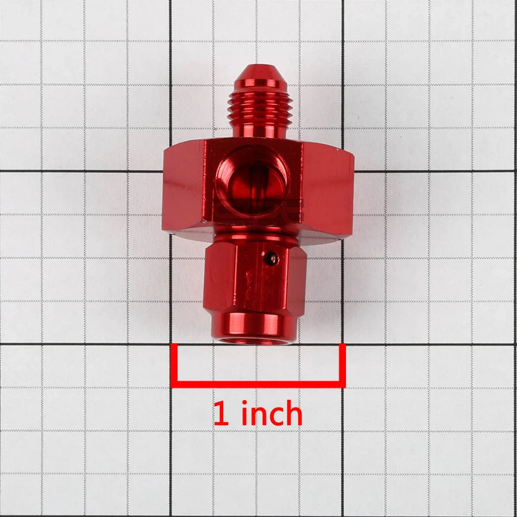 3AN Male-Female Union Fitting Adapter for AN3 (1/8" NPT Port)