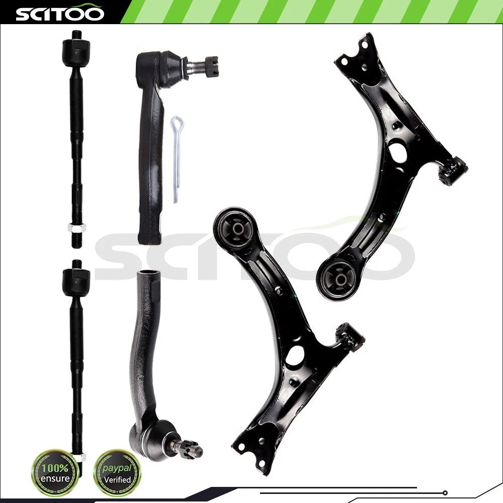 Front Lower Control Arm & Ball Joint Tie Rods for Toyota Corolla (2003–2008)