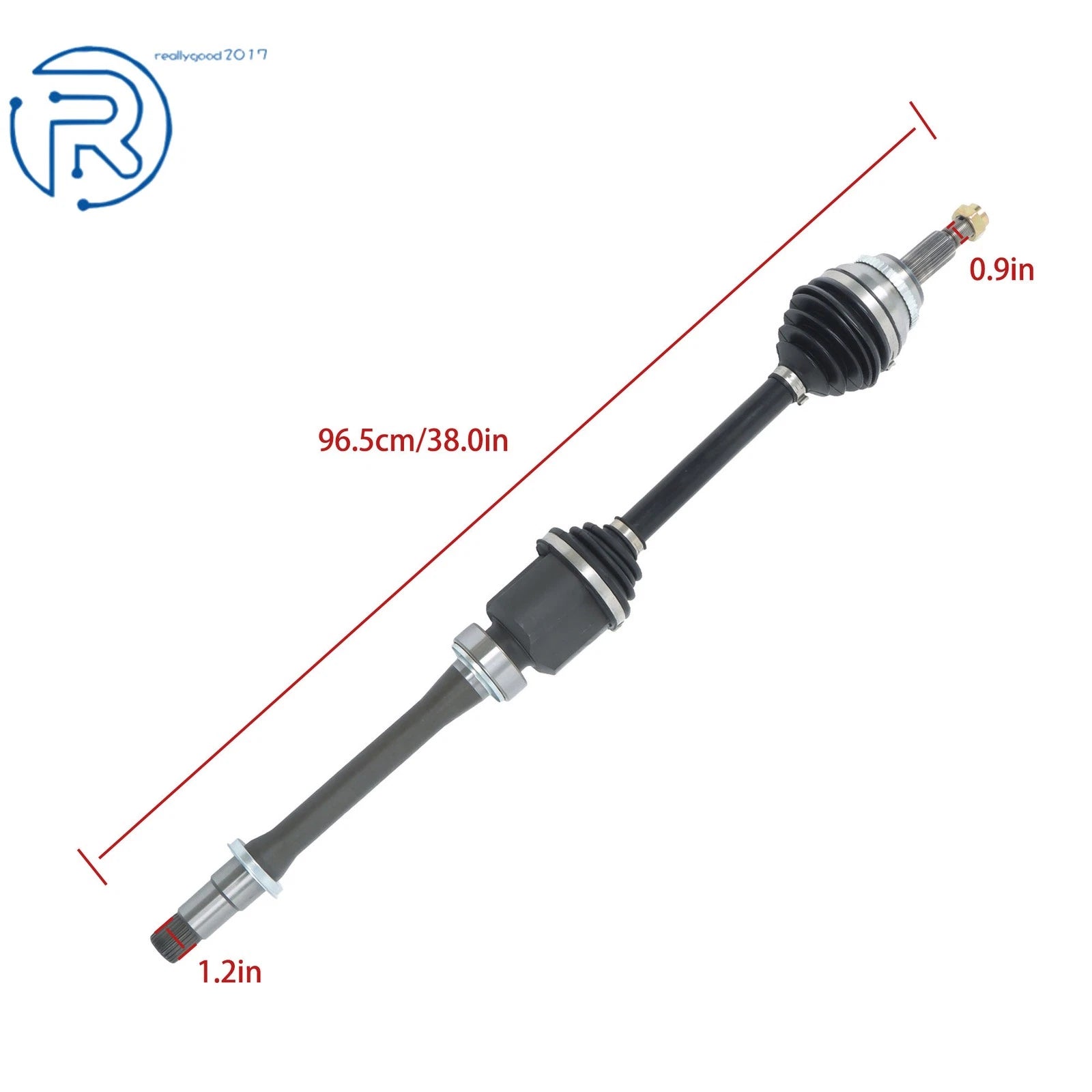 Front Right CV Axle Shaft Assembly for Lexus ES350, Toyota Avalon, Camry, Solara (2007–2012)