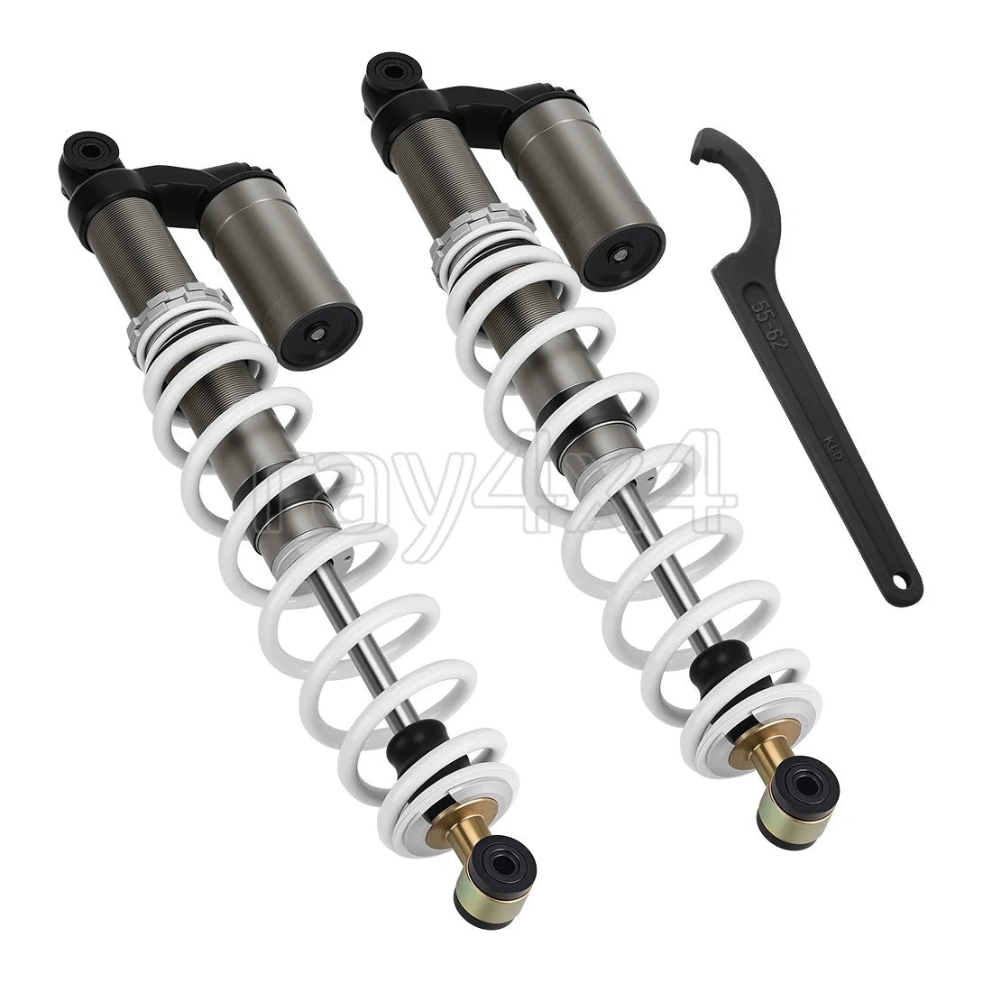 Set of 2 Front Shock Absorbers for Polaris RZR S 800 EFI (2009–2012)